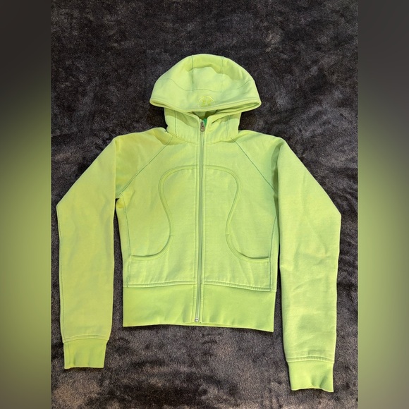 Lululemon Scuba Woman’s Green Hoodie - Picture 1 of 6